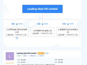 理想汽車成立新公司 經(jīng)營儲能技術(shù)、充電樁等