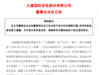 728MW！大唐國際投建8個(gè)新能源項(xiàng)目