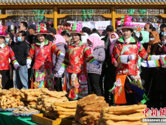 青?；ブ拎l(xiāng)花式“秀”饃迎新年