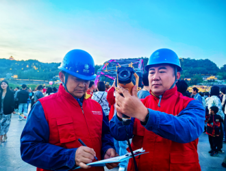 國網蘭州供電公司：日夜巡檢保電忙 黃河之濱燈火明